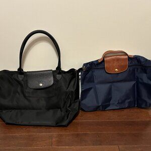 Longchamp Paris Authentic - Two Items - Handbag and Briefcase